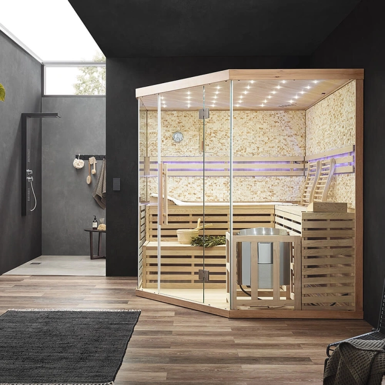 6-osobowa-sauna-finska-sucha-CERLUX-BIG-XL-z-piecem-8kW-i-scianka-z-imitacja-kamienia.webp
