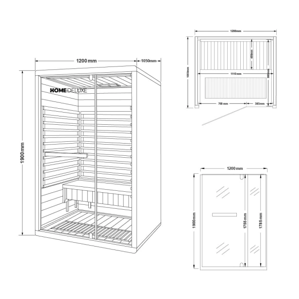 sauna na podczerwień NERO M dla dwoch 2 osobowa infrared 41 LED123123.jpg