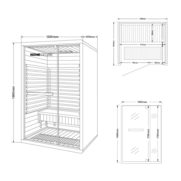 sauna na podczerwień NERO M dla dwoch 2 osobowa infrared 41 LED123123.jpg