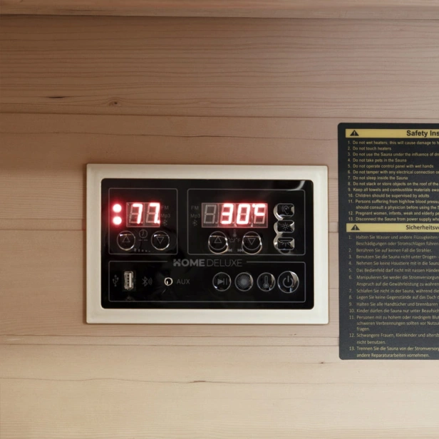 sauna na podczerwień NERO M dla dwoch 2 osobowa infrared bluetooth24.jpg