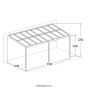 Zadaszenie tarasu pergola patio VITARA LITTLE GRAY 434 x 303 x cm 542.jpg